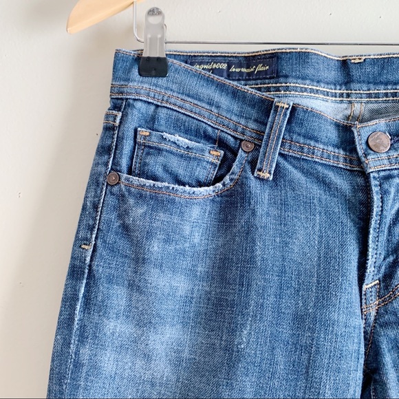 Citizens of Humanity • Ingrid #002 Stretch Low Waist Flair, Medium Wash, Size 28 - Picture 7 of 16